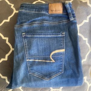 Nearly new American Eagle jeans skinny leg stretch